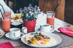 Petit déjeuner « santé » au restaurant